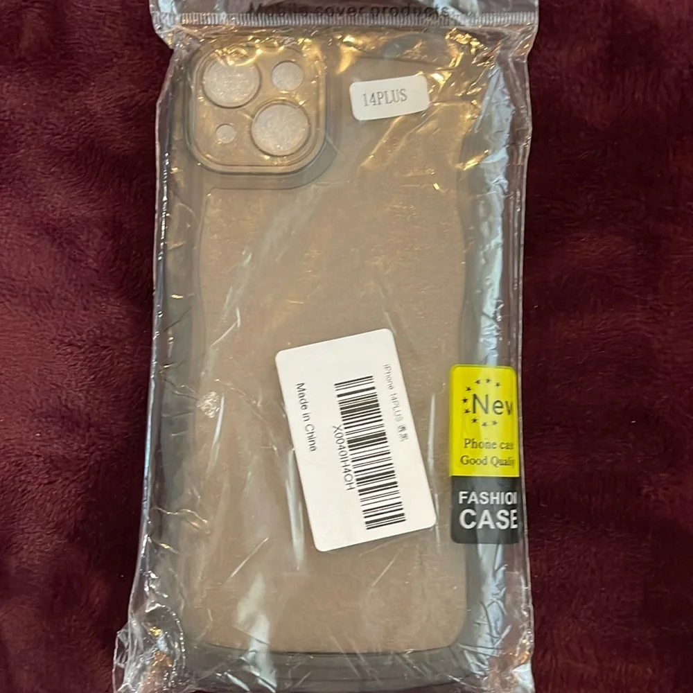 New set/5 silicone phone cases for iPhone 14 Plus